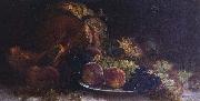 Nicolae Grigorescu Still Life with Fruit painting